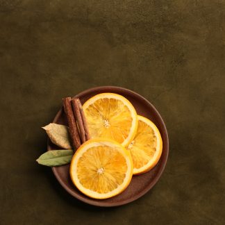 Leren fotoachtergrond  M | Avocado