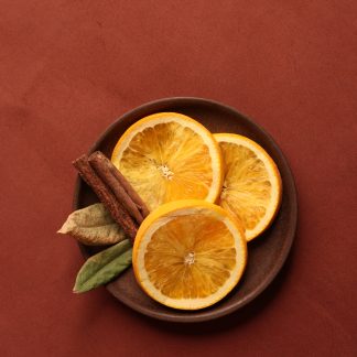 Leren fotoachtergrond  M | Terra bruin