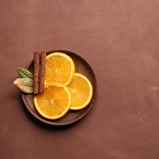 Leren fotoachtergrond  M | Mocha red