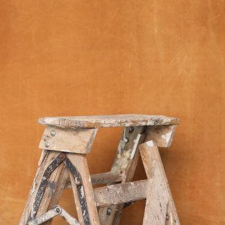 Leren fotoachtergrond L | Mustard