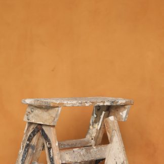 Leren fotoachtergrond L | Orange