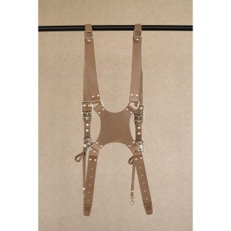 HFS111 | Camera harness - Taupe / Old silver Regular